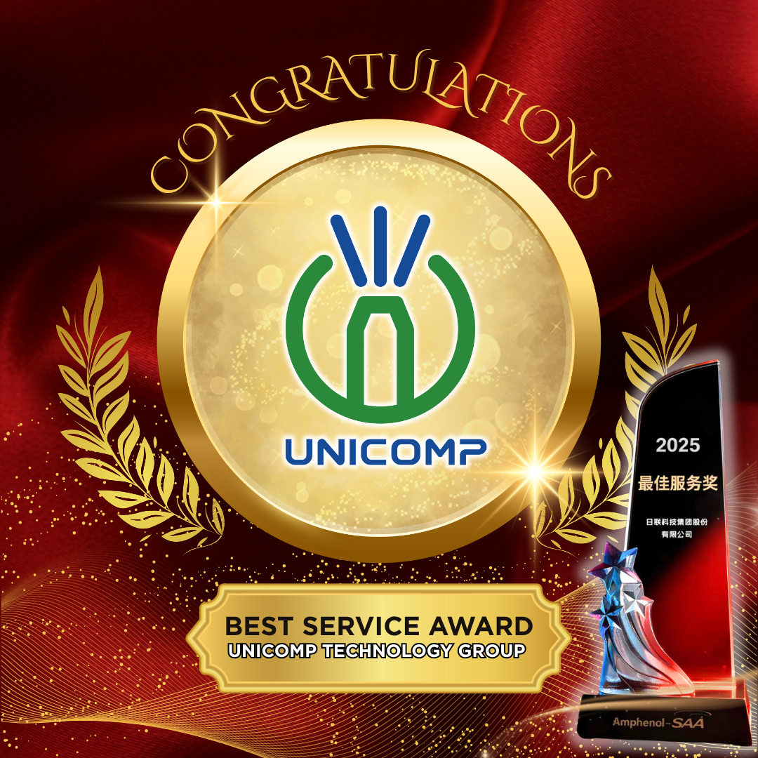 Las soluciones de inspección de rayos X se han vuelto esenciales en las industrias semi-Con y electrónica | La tecnología Unicomp gana amphenol 'Premio al mejor servicio '