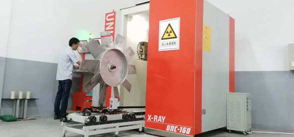 UNICIPT UNC160 Radiografía X-Rayos X para Blade Blade Casting de aluminio Inspección NDT